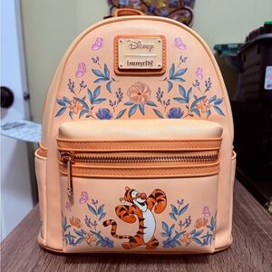 🔥 Loungefly x Disney Winnie the Pooh Tigger Floral Mini Backpack